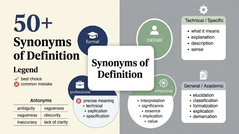 synonym of definition