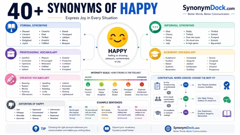 synonym of happy