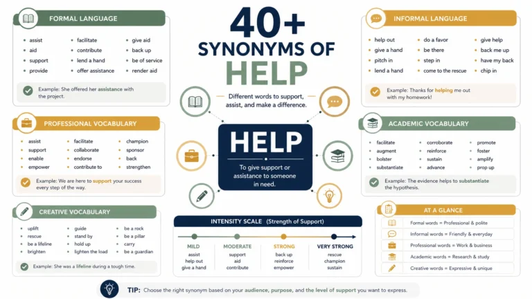 synonym of help