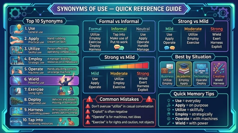 synonym of use