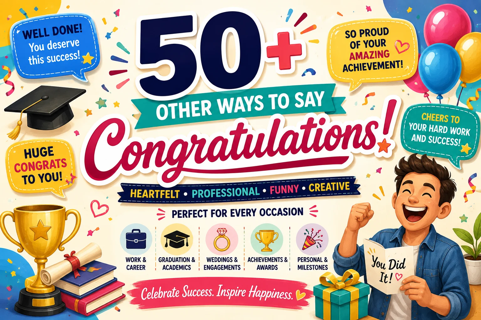 best other ways to say congratulations