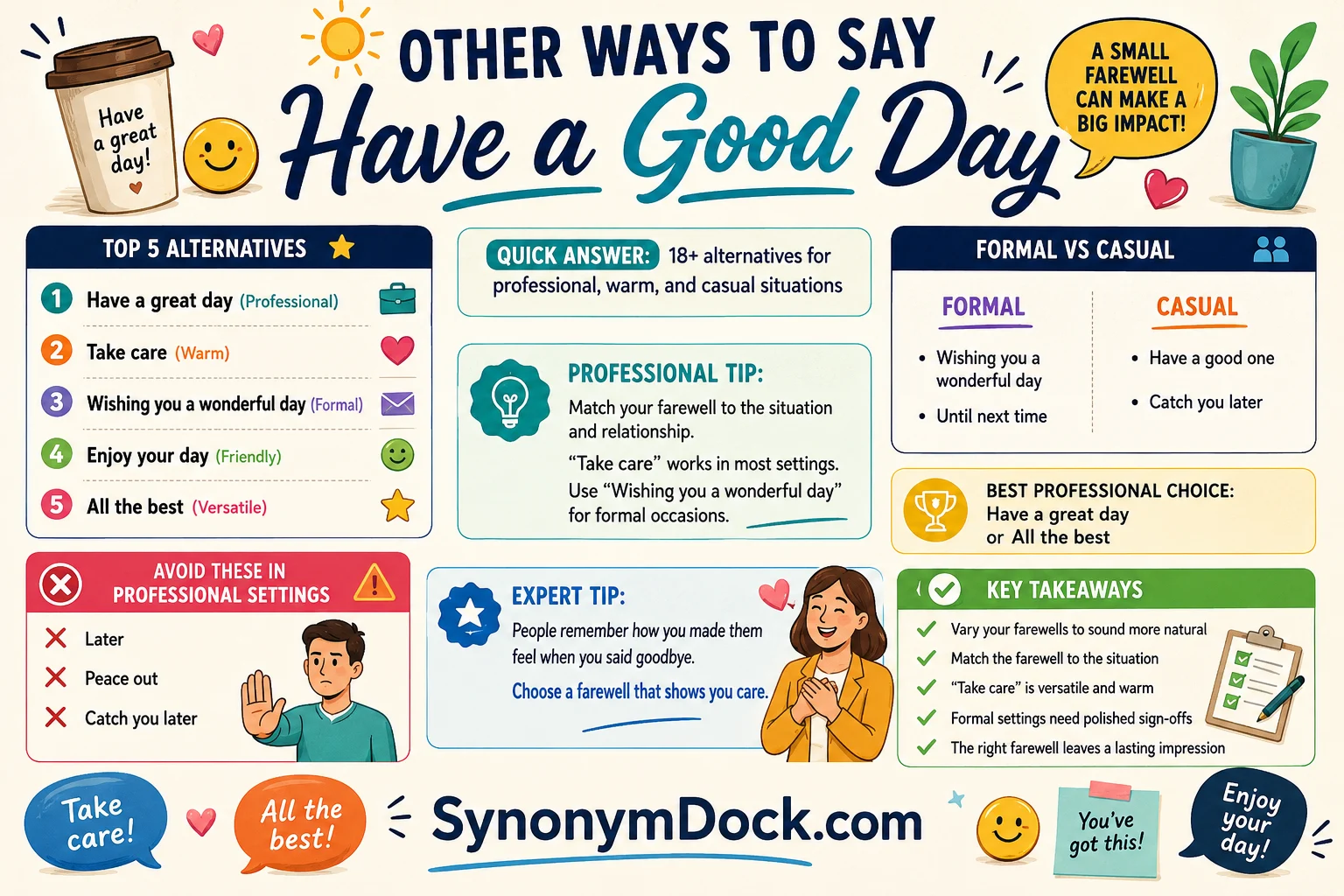other ways to say have a good day