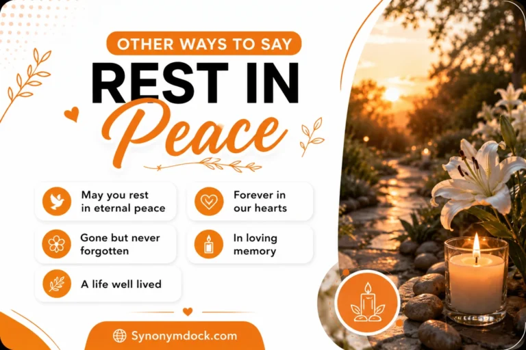 other ways to say rest in peace