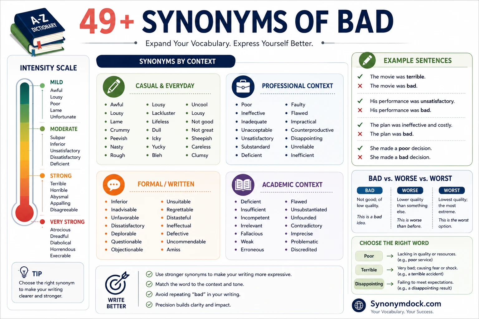 synonym of bad