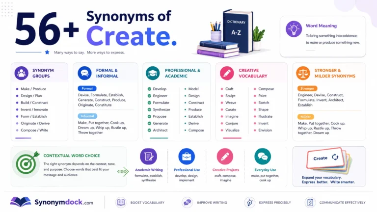 synonym of create