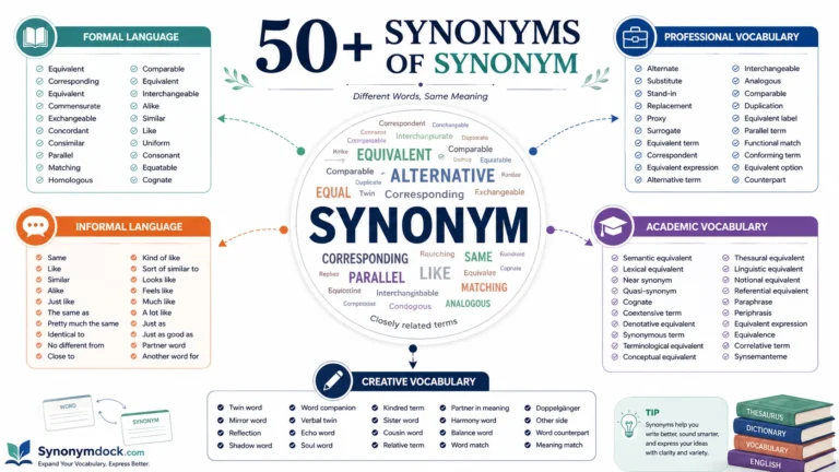 synonyms of synonym