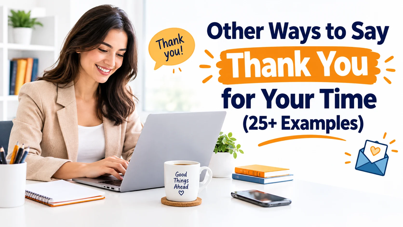 other ways to say thank you for your time