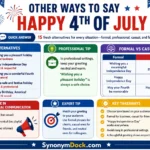 things to say instead of happy 4th of July