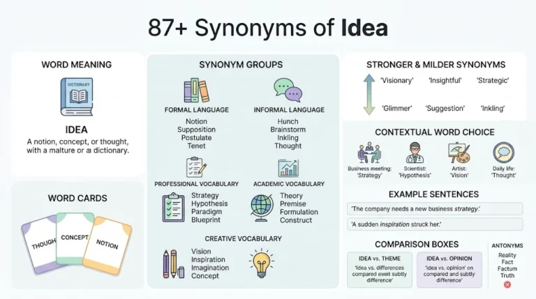 idea of synonym