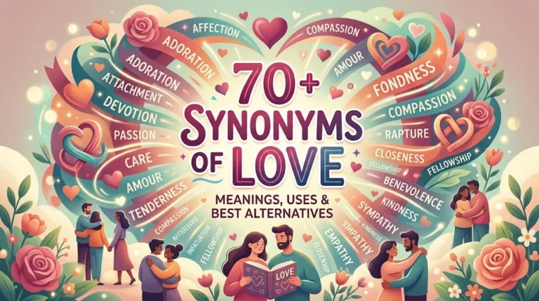 love of synonym