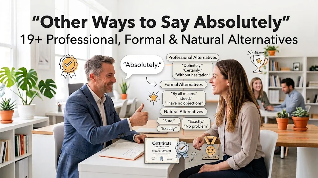other ways to say absolutely