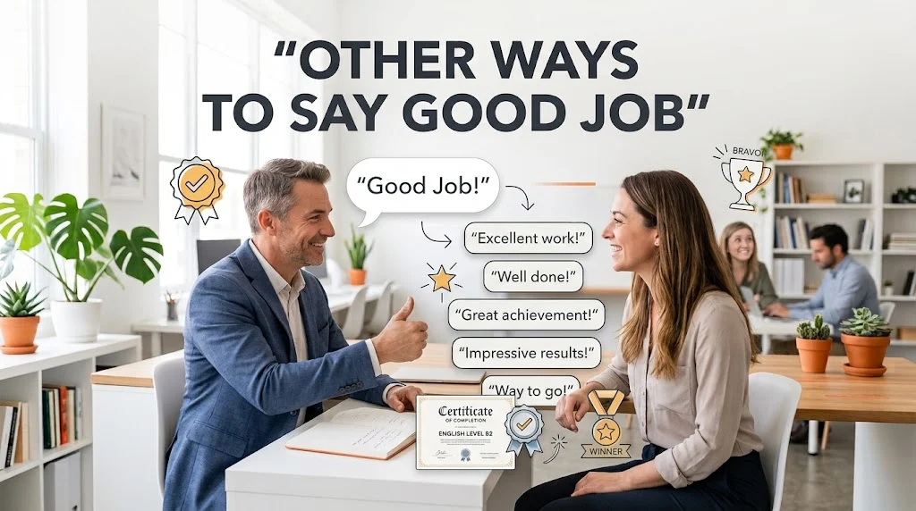other ways to say good job