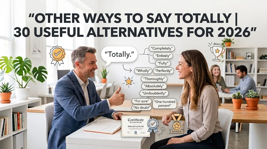 other ways to say totally