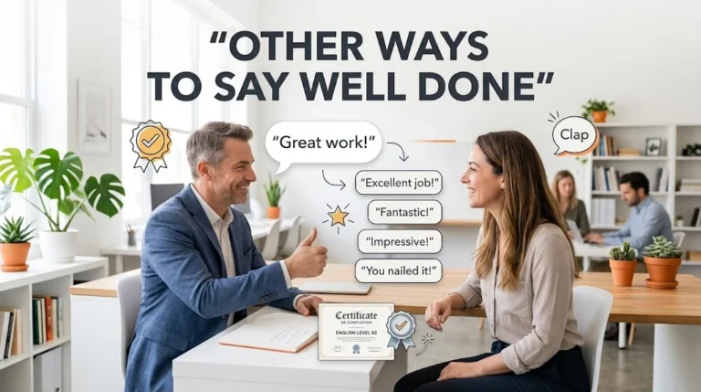 other ways to say well done