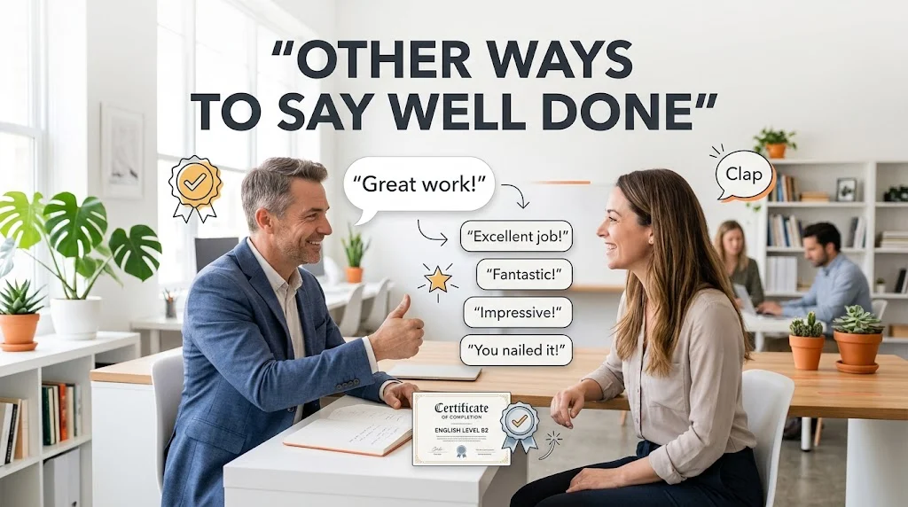 other ways to say well done