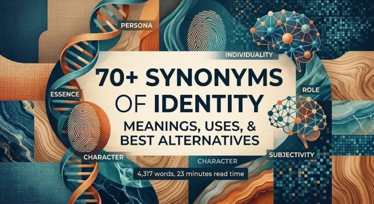 synonym of identity