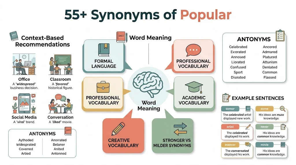 synonym of popular