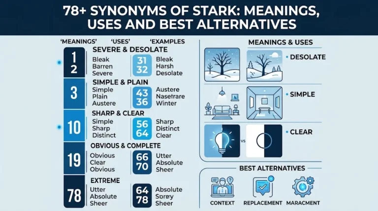 synonym of stark